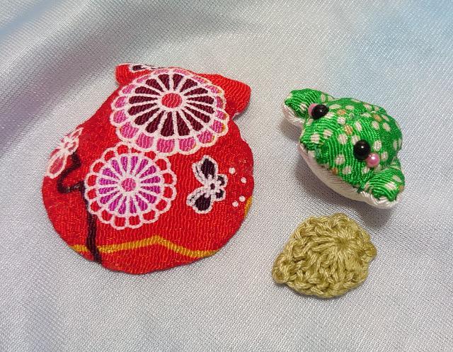 ハンドメイド♪『ちりめんカエル』@ < ペット/手芸/園芸 ハンドメイド♪『ちりめんカエル』@ < ペット/手芸/園芸の