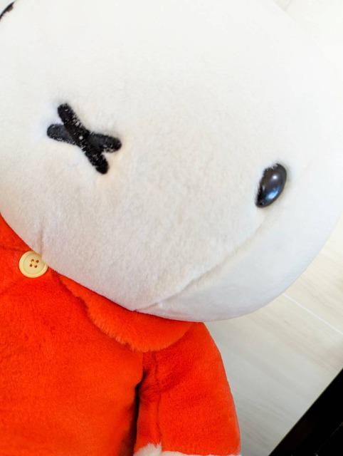 Miffy/ミッフィー/特大サイズぬいぐるみ/メロディー3曲入/ほっぺが光ります/2Lサイズ/66cm < おもちゃ  Miffy/ミッフィー/特大サイズぬいぐるみ/メロディー3曲入/ほっぺが光ります/2Lサイズ/66cm < おもちゃの