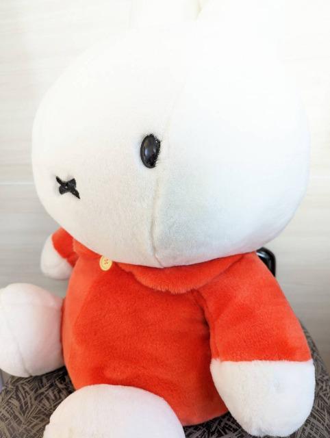 Miffy/ミッフィー/特大サイズぬいぐるみ/メロディー3曲入/ほっぺが光ります/2Lサイズ/66cm < おもちゃ  Miffy/ミッフィー/特大サイズぬいぐるみ/メロディー3曲入/ほっぺが光ります/2Lサイズ/66cm < おもちゃの