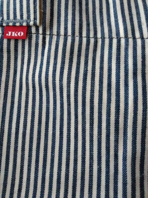 JKO ヒッコリーストライプ ライトトートバッグ 綿100% ライトオンス 日本製 made in japan コンビニ < 女性ファッション  JKO ヒッコリーストライプ ライトトートバッグ 綿100% ライトオンス 日本製 made in japan コンビニ < 女性ファッションの