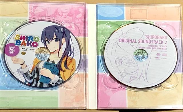 SHIROBAKO 5 Blu-ray  CD/DVD/rfI 