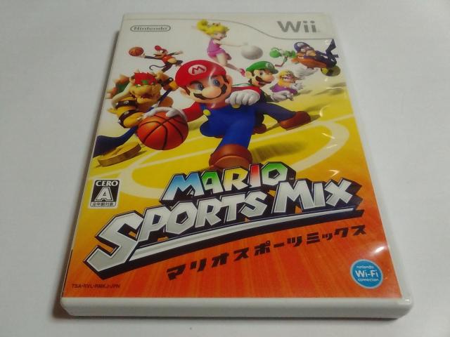 Wii/【2本迄送料180円!!】マリオスポーツミックス≪匿名らくらく定額便≫★メンテ済み★【説明書付き】★ご落札価格★ < ゲーム本体/ソフト  Wii/【2本迄送料180円!!】マリオスポーツミックス≪匿名らくらく定額便≫★メンテ済み★【説明書付き】★ご落札価格★  < ゲーム本体/ソフトの