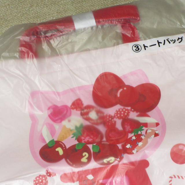 未開封☆ハローキティ*当りくじ景品*トートバッグ(ピンク系)ハローキティ50周年 < おもちゃ  未開封☆ハローキティ*当りくじ景品*トートバッグ(ピンク系)ハローキティ50周年 < おもちゃの