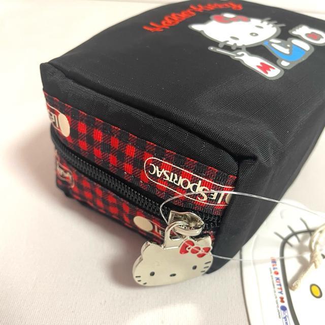 ★新品★LeSportsac レスポートサック hello Kitty ハローキティー ブラック 黒色 化粧ポーチ ポーチ6701 < 女性ファッション  ★新品★LeSportsac レスポートサック hello Kitty ハローキティー ブラック 黒色 化粧ポーチ ポーチ6701 < 女性ファッションの