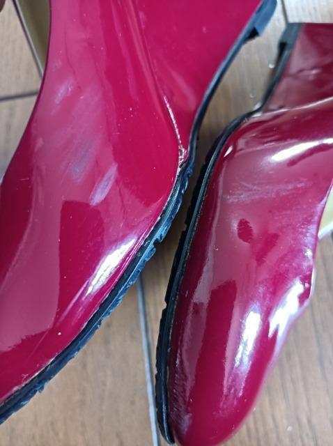 mode Hiroko★エナメルウェッジパンプス★安定歩きやすい★柔らかな履き心地★素敵★ < 女性ファッション mode Hiroko★エナメルウェッジパンプス★安定歩きやすい★柔らかな履き心地★素敵★ < 女性ファッションの