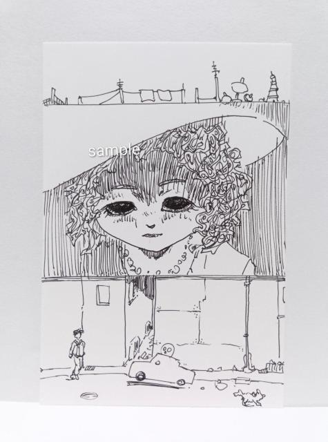 オリジナルイラスト 手描きイラスト カンバン モノクロ アナログ アート ハンドメイド インテリア 絵 原画 自作 < アニメ/コミック/キャラクター  オリジナルイラスト 手描きイラスト カンバン モノクロ アナログ アート ハンドメイド インテリア 絵 原画 自作  < アニメ/コミック/キャラクターの
