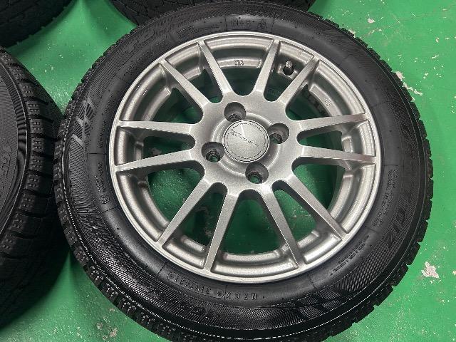 0092426)激安国産トーヨーガリットGIZ中古スタッドレスタイヤ4本ウェッズアルミホイールセット165/65R14送料無料 < 自動車/バイク 0092426)激安国産トーヨーガリットGIZ中古スタッドレスタイヤ4本ウェッズアルミホイールセット165/65R14送料無料 < 自動車/バイク