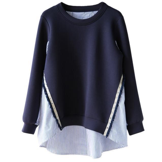 �X�g���C�v���؂�ւ��@���s�K���@�g�b�v�X�@�u���E�X�@�l�C�r�[�@�傫���T�C�Y �� �����t�@�b�V������ 