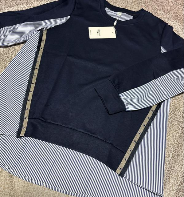 �X�g���C�v���؂�ւ��@���s�K���@�g�b�v�X�@�u���E�X�@�l�C�r�[�@�傫���T�C�Y �� �����t�@�b�V������ 