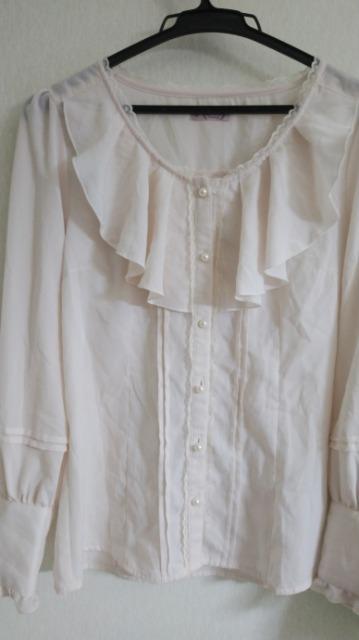 ピンタック&フリルピンク系シフォンBL◆クラロリ/姫系◆良品即決 < ブランド ピンタック&フリルピンク系シフォンBL◆クラロリ/姫系◆良品即決 < ブランドの