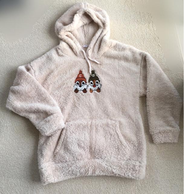 ディズニー・チップ&デールワッペンシャギーボアプルオーバー < 女性ファッション ディズニー・チップ&デールワッペンシャギーボアプルオーバー < 女性ファッションの