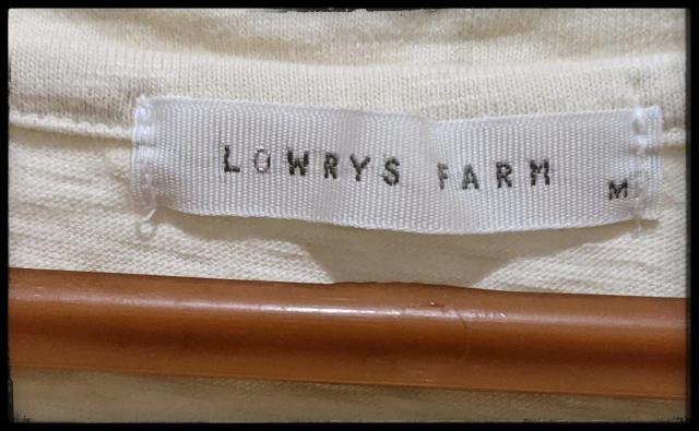 ��LOWRYS FARM�����[���[�Y�t�@�[����T�V���c���������N���[���F��M�T�C�Y���܂Ƃߔ������}��