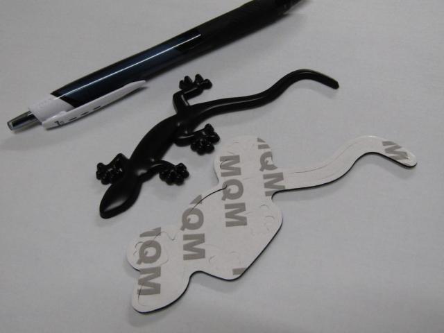 ●Gecko ゲッコー/守宮/ヤモリ!MAD BLACK仕様 メタル製 エンブレム !● < 自動車/バイク ●Gecko ゲッコー/守宮/ヤモリ!MAD BLACK仕様 メタル製 エンブレム !● < 自動車/バイク