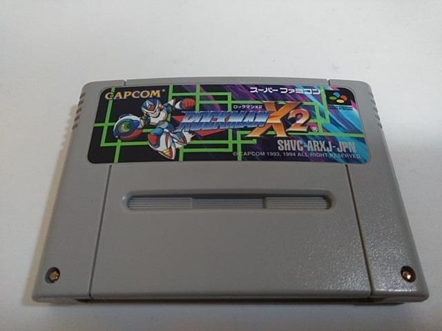 SFC/【何箱でも送料600円!!】ロックマンX2☆メンテ済み!!☆≪匿名配送≫【箱・説明書付き!!】↓ご落札価格↓ < ゲーム本体/ソフト SFC/【何箱でも送料600円!!】ロックマンX2☆メンテ済み!!☆≪匿名配送≫【箱・説明書付き!!】↓ご落札価格↓ < ゲーム本体/ソフトの