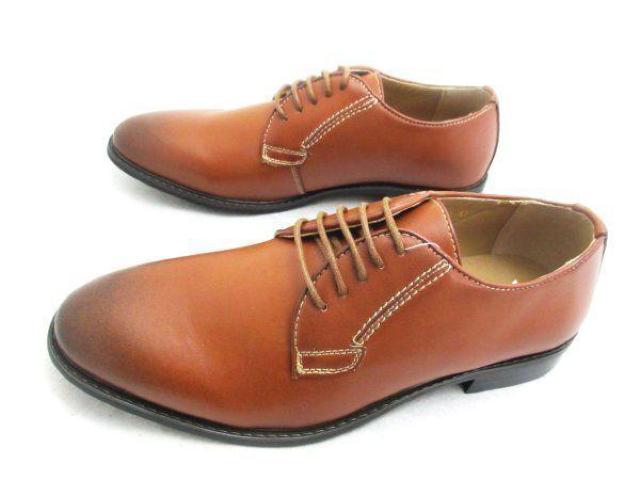 1円~C430新品LASSU&FRISSプレーントゥ/レースアップ外羽根27.5aLBR♂ < 男性ファッション 1円~C430新品LASSU&FRISSプレーントゥ/レースアップ外羽根27.5aLBR♂ < 男性ファッションの