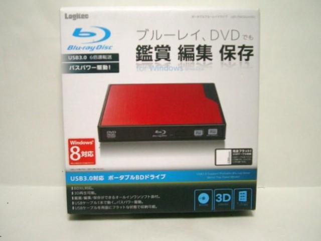 ◆Logitec ロジテック ポータブルブルーレイドライブ<LBD-PMG6U3VRV> < 家電/AV  ◆Logitec ロジテック ポータブルブルーレイドライブ<LBD-PMG6U3VRV> < 家電/AVの