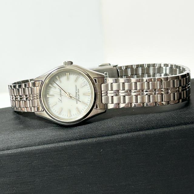 美品 CITIZEN シチズン 腕時計 レオパード ソーラー ホワイト シルバー 動作確認済み < ブランド  美品 CITIZEN シチズン 腕時計 レオパード ソーラー ホワイト シルバー 動作確認済み < ブランドの