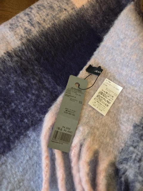 JEANASISストール★ハッピーカラーのあったか大判ストール/新品♪ < ブランド JEANASISストール★ハッピーカラーのあったか大判ストール/新品♪ < ブランドの