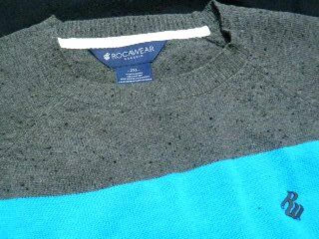 【ROCA WEAR/ロカウェア】《New》マルチボーダー柄★クールネック*ニット < ブランド 【ROCA WEAR/ロカウェア】《New》マルチボーダー柄★クールネック*ニット < ブランドの