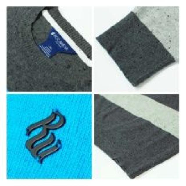 【ROCA WEAR/ロカウェア】《New》マルチボーダー柄★クールネック*ニット < ブランド 【ROCA WEAR/ロカウェア】《New》マルチボーダー柄★クールネック*ニット < ブランドの