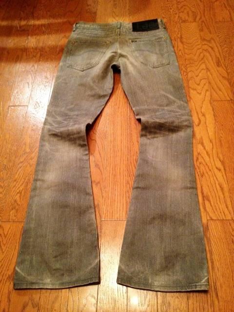 Lee d/him コラボ デニム ジーンズ ハラコ パッチ 日本製 ジーパン メンズ ボトムス アメカジ 最終値下げ! < ブランド  Lee d/him コラボ デニム ジーンズ ハラコ パッチ 日本製 ジーパン メンズ ボトムス アメカジ 最終値下げ! < ブランドの