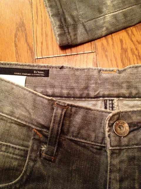 Lee d/him コラボ デニム ジーンズ ハラコ パッチ 日本製 ジーパン メンズ ボトムス アメカジ 最終値下げ! < ブランド  Lee d/him コラボ デニム ジーンズ ハラコ パッチ 日本製 ジーパン メンズ ボトムス アメカジ 最終値下げ! < ブランドの