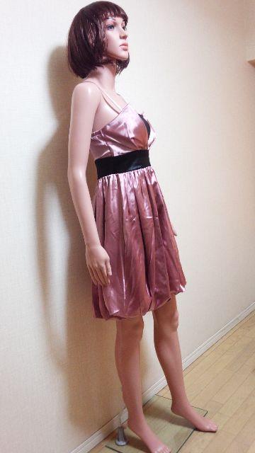 極美品☆ageha☆光沢くしゅA胸元切替nOバルーンドレスD148☆3点で即落 < 女性ファッション  極美品☆ageha☆光沢くしゅA胸元切替nOバルーンドレスD148☆3点で即落 < 女性ファッションの