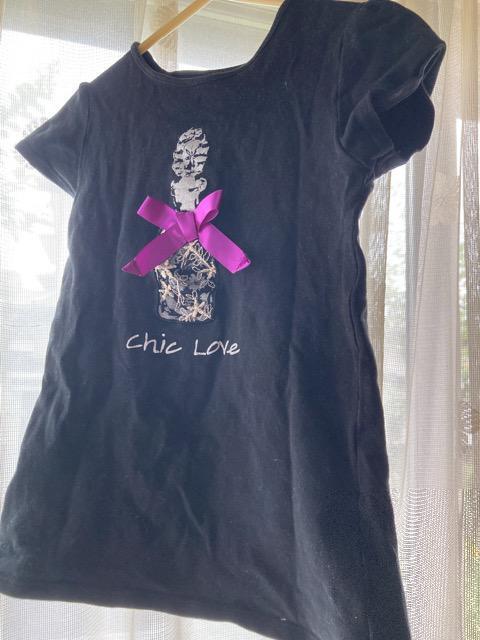 黒のAライン半袖Tシャツ120 < キッズ/ベビー  黒のAライン半袖Tシャツ120  < キッズ/ベビーの