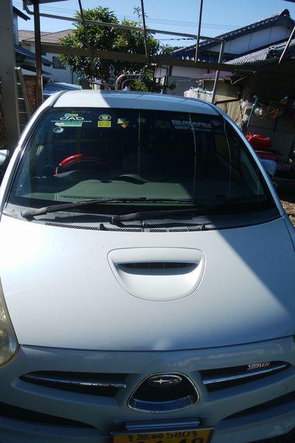 スバルR2 取付例あり 高品質 汎用ダミーボンネットスクープ < 自動車/バイク スバルR2 取付例あり 高品質 汎用ダミーボンネットスクープ < 自動車/バイク