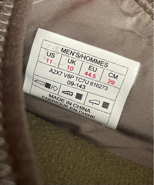 美品 海外限定 THE NORTHFACE ヌプシミュール タイガーカモフラージュ 29cm プリマロフト入り 防風 防寒 撥水 < ブランド  美品 海外限定 THE NORTHFACE ヌプシミュール タイガーカモフラージュ 29cm プリマロフト入り 防風 防寒 撥水 < ブランドの