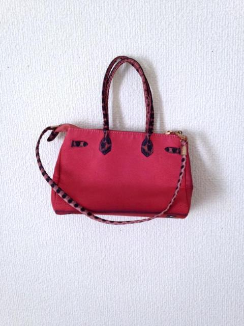 可愛い♪♪♪2way ピンク プリント レオパード トートバッグ ハンドバッグ < 女性ファッション  可愛い♪♪♪2way ピンク プリント レオパード トートバッグ ハンドバッグ < 女性ファッションの