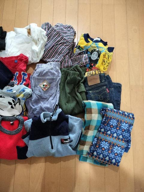 100センチ男児まとめ売り16点☆彡 秋冬用。 < キッズ/ベビー  100センチ男児まとめ売り16点☆彡 秋冬用。 < キッズ/ベビーの