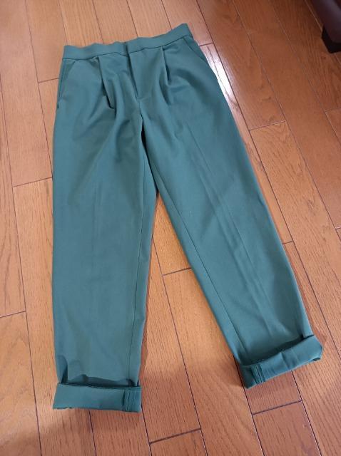 NORC★柔らかストレッチ大テーパードパンツ★美美品★履きやすいけど綺麗★トーク★ < 女性ファッション  NORC★柔らかストレッチ大テーパードパンツ★美美品★履きやすいけど綺麗★トーク★ < 女性ファッションの