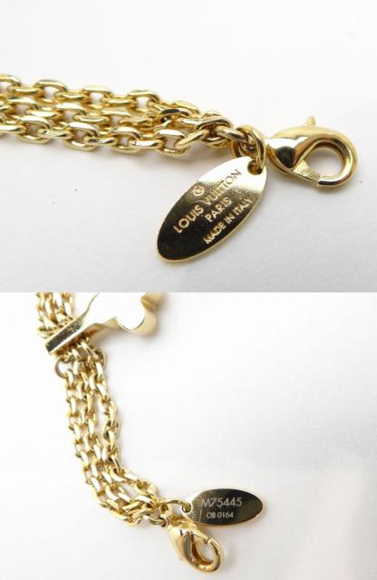 LOUIS VUITTON ルイヴィトン M75445 チャーミーパール ゴールド チェーン ブレスレット<USED>【送料無料】 < ブランド LOUIS VUITTON ルイヴィトン M75445 チャーミーパール ゴールド チェーン ブレスレット<USED>【送料無料】 < ブランドの