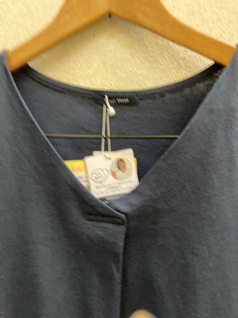 3L新品おかだゆり紺袖レースVネックカットソー < 女性ファッション 3L新品おかだゆり紺袖レースVネックカットソー < 女性ファッションの