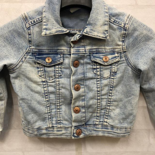 即決 H&M デニムジャケット 100cm < キッズ/ベビー 即決 H&M デニムジャケット 100cm < キッズ/ベビーの