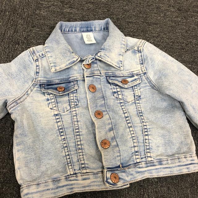 即決 H&M デニムジャケット 100cm < キッズ/ベビー 即決 H&M デニムジャケット 100cm < キッズ/ベビーの