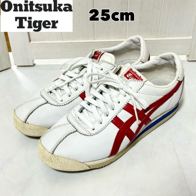 Onitsuka Tiger �I�j�c�J�^�C�K�[ 25cm D713L ���A  �� �u�����h�� 