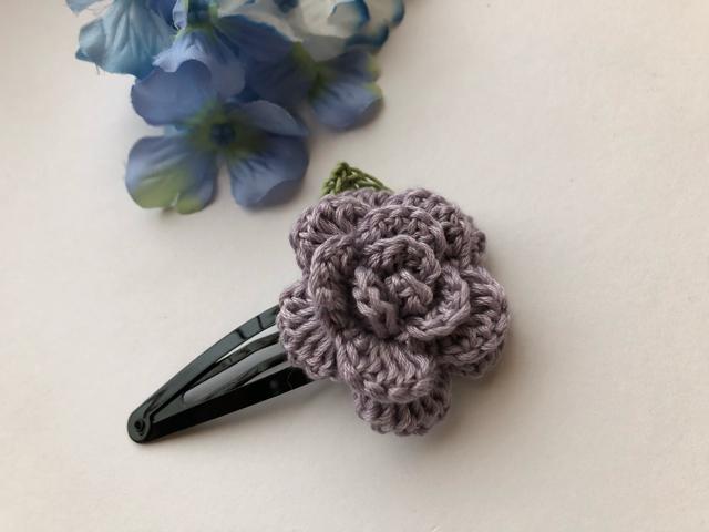 ハンドメイド スリーピース パッチンピン 薔薇 ラベンダー < 女性ファッション  ハンドメイド スリーピース パッチンピン 薔薇 ラベンダー  < 女性ファッションの