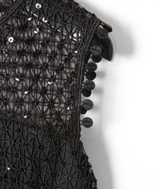 GRACECONTINENTALdiagramメッシュレースドレスワンピース黒 < ブランド GRACECONTINENTALdiagramメッシュレースドレスワンピース黒 < ブランドの