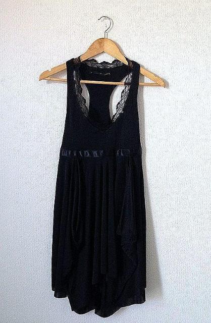 ANNARITAN アンナリタエンネ◆イタリア製 レーサーバック キャミ チュニック丈 ワンピース 9号 < 女性ファッション  ANNARITAN アンナリタエンネ◆イタリア製 レーサーバック キャミ チュニック丈 ワンピース 9号 < 女性ファッションの