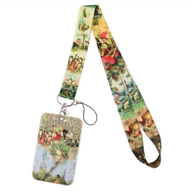 新品メルヘンなカエル蛙さんIDカードホルダーケース < 女性ファッション  新品メルヘンなカエル蛙さんIDカードホルダーケース  < 女性ファッションの