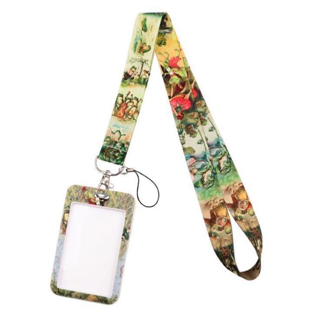 新品メルヘンなカエル蛙さんIDカードホルダーケース < 女性ファッション  新品メルヘンなカエル蛙さんIDカードホルダーケース < 女性ファッションの