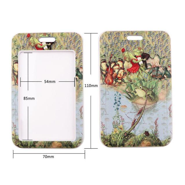 新品メルヘンなカエル蛙さんIDカードホルダーケース < 女性ファッション  新品メルヘンなカエル蛙さんIDカードホルダーケース < 女性ファッションの