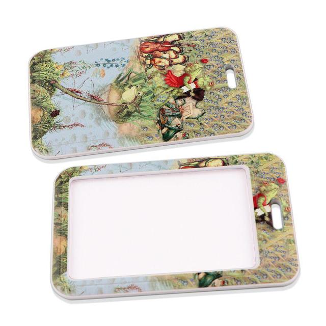 新品メルヘンなカエル蛙さんIDカードホルダーケース < 女性ファッション  新品メルヘンなカエル蛙さんIDカードホルダーケース < 女性ファッションの