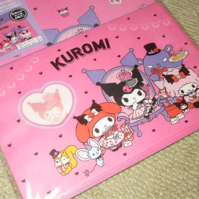 未開封☆サンリオキャラクターズ*クロミ*レターセット(ピンク系) < インテリア/ライフ  未開封☆サンリオキャラクターズ*クロミ*レターセット(ピンク系) < インテリア/ライフの