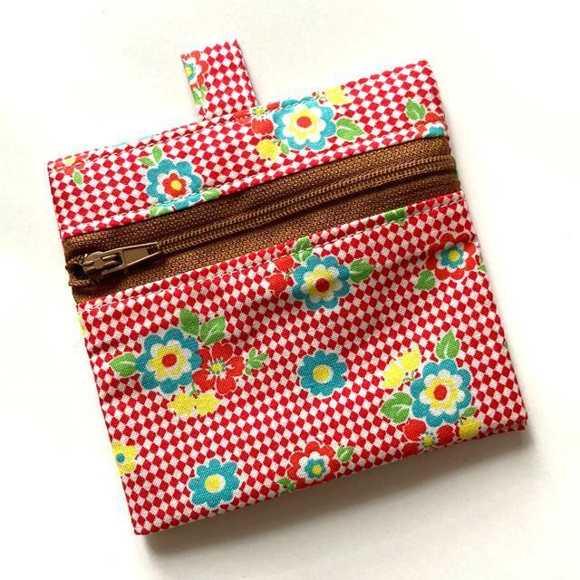 ☆ハンドメイド/まちつきミニポーチB < 女性ファッション  ☆ハンドメイド/まちつきミニポーチB  < 女性ファッションの