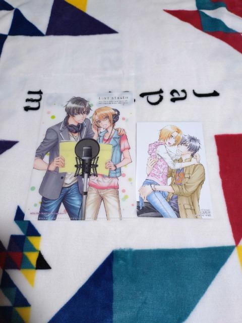 コミック雑誌「CIEL」付録 『LOVE STAGE!!』クリアファイルとポストカード < ホビー  コミック雑誌「CIEL」付録 『LOVE STAGE!!』クリアファイルとポストカード  < ホビーの