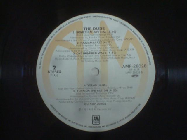 ̃R[_iTHE DUDEj / NCV[EW[YiQUINCY JONESj@ѕtLP  CD/DVD/rfI 