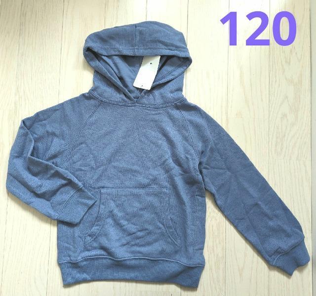 120★カンガルーポケット★裏毛パーカー★新品★送料無料 < キッズ/ベビー  120★カンガルーポケット★裏毛パーカー★新品★送料無料  < キッズ/ベビーの
